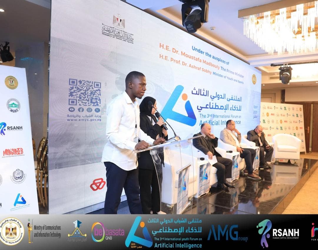 Représentation de Nodes au forum de l'IA au Caire en février 2025